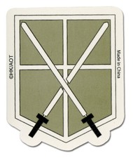 ATTACK ON TITAN 2 to 3" Sticker