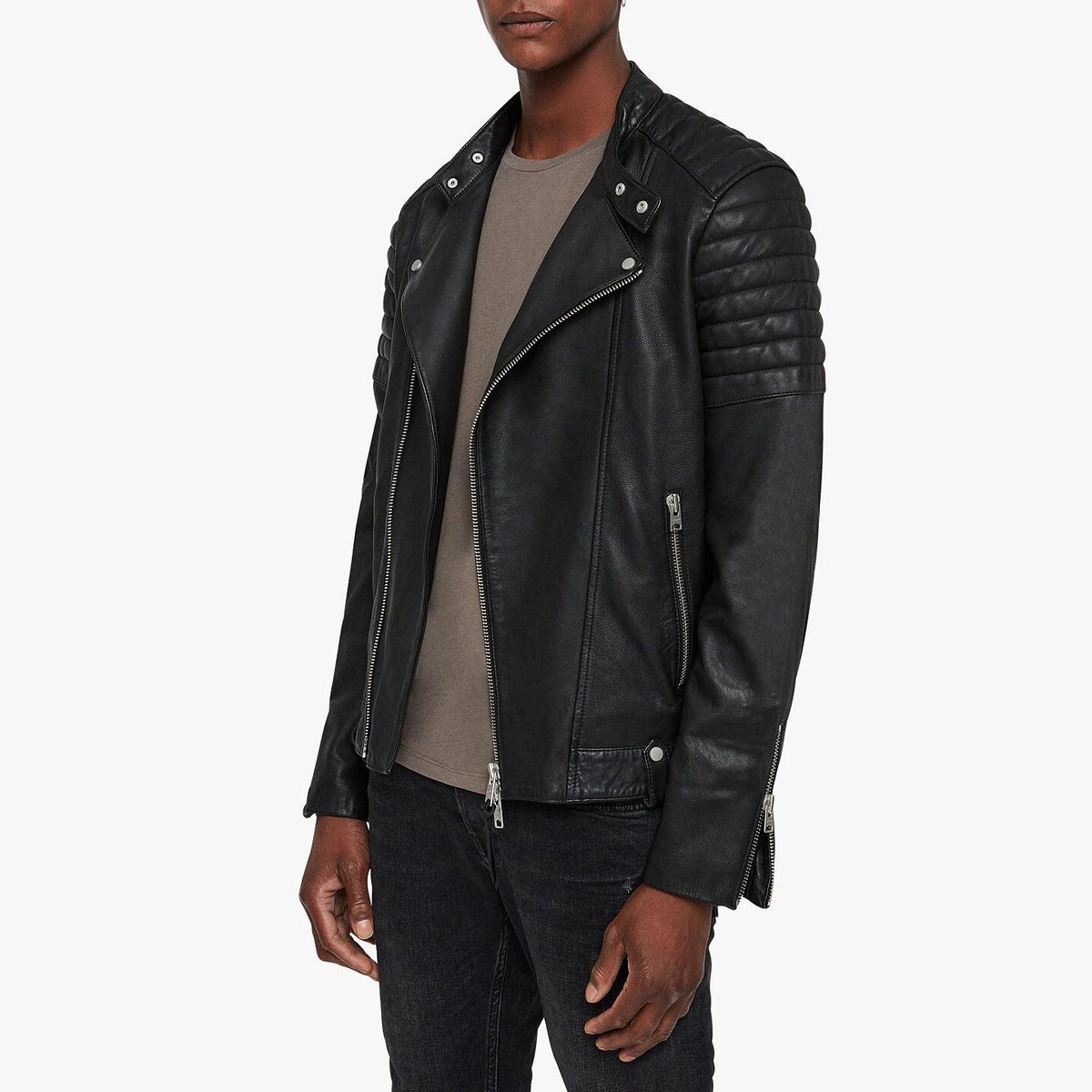 Allsaints Jasper leather jacket S | eBay