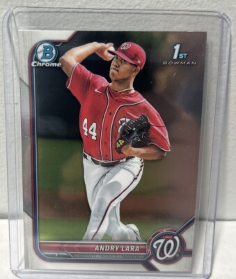 2022 Bowman Chrome 1st  Andry Lara Nationals BCP-70
