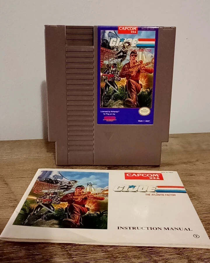 G.I. Joe The Atlantis Factor Nintendo Entertainment System W