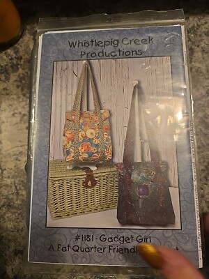 Whistlepig Creek - 1181 - Gadget Girl Purse Bag - Sewing Pattern | eBay UK
