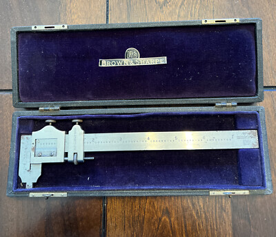 Old Brown and Sharpe Outside/ Inside micrometer