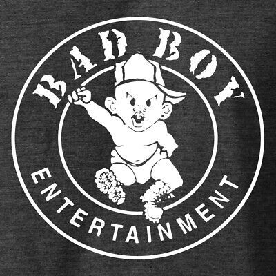 BAD BOY Entertainment T-Shirt Hip Hop Rap Pop Rock Music Label Records S-6X  Tee | eBay