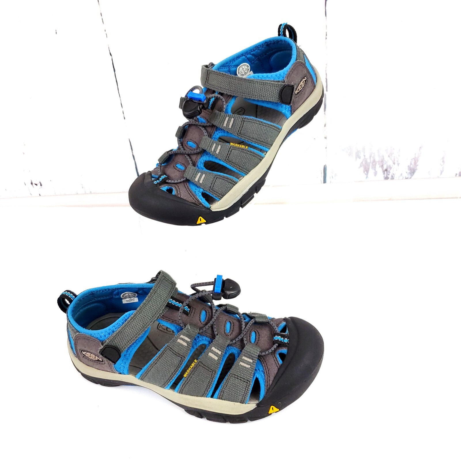 Sandali Keen Newport H2 donna taglia 3 impermeabili escursionismo acqua grigio blu