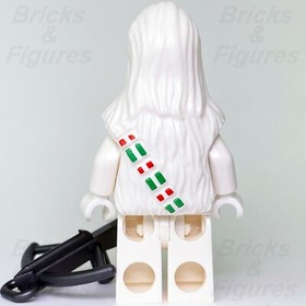 LEGO&reg; Star Wars Snow Chewbacca Minifigure White Wookiee Warrior Christmas 75146
