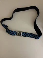 Official Ford Mustang Belt Seatbelt Buckle Down Checkers Adjustable Y2k 90s