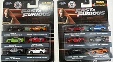 Jada Fast & Furious Nano Hollywood Rides 12 Cars Total New in Package Great Look