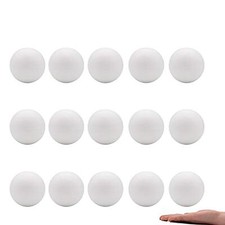 15pc 3 Inch Craft Foam Balls Polystyrene Arts Decoration Balls for Holiday Ch...
