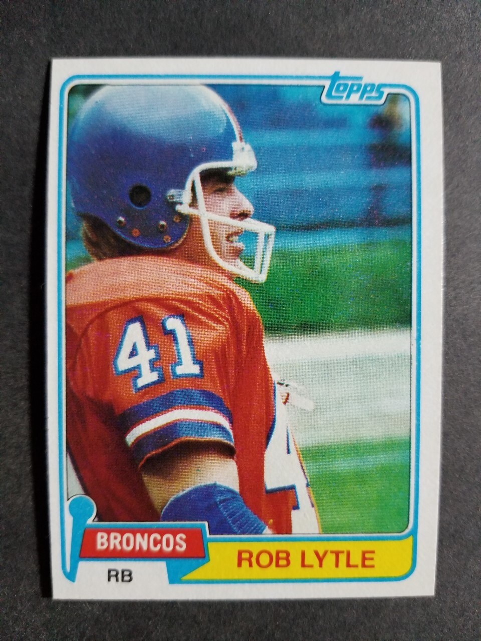 1981 Topps ROB LYTLE card # 464   [card 13]