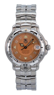 Midsize 35mm Tag Heuer 6000 Series Automatic Copper Chronometer