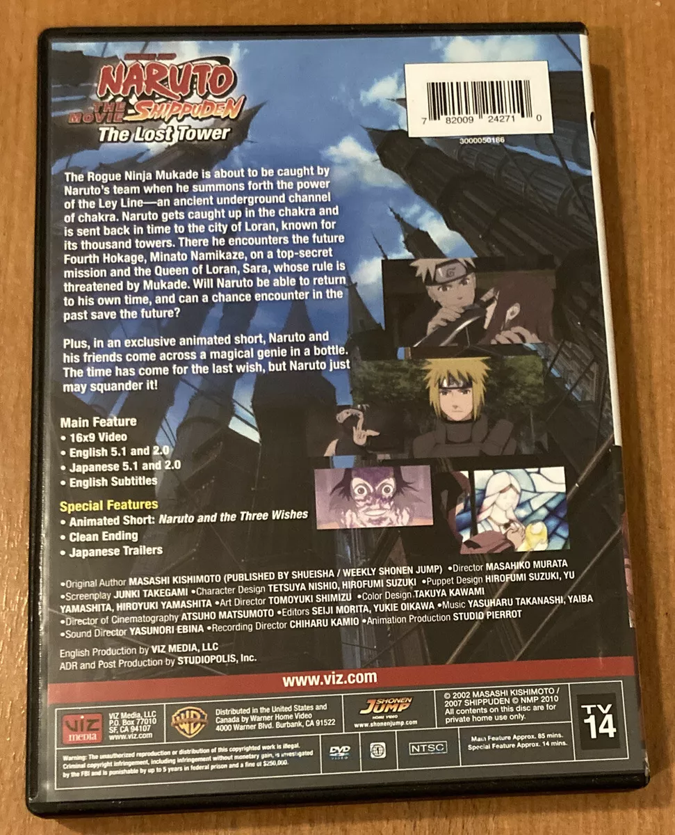 Naruto and the Three Wishes (Anime) –