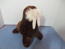 Dakin Vintage Plush Walrus 11 inches Long x 9 Inches Tall 1978 Stuffed Animal