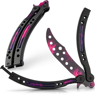 Majesty Forest  Butterfly Trainer im CSGO-Stil   legales Balisong-Trainingmodell