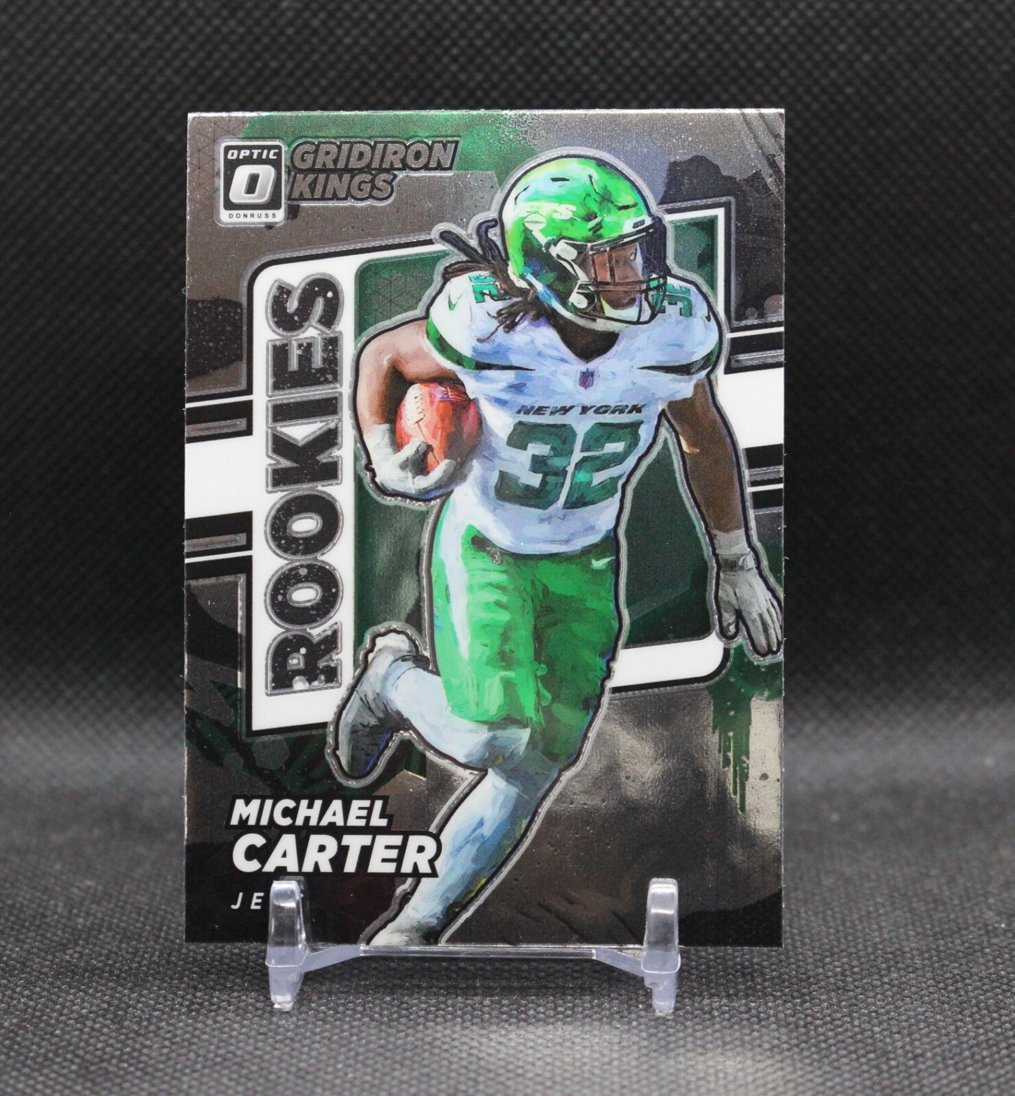 Michael Carter 2021 Donruss Optic #RGK-19 Gridiron Kings RC