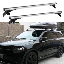 48" Car Top Roof Rack Crossbars Luggage Cargo Carrier Bike For Dodge Durango SRT