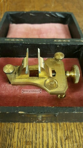 GLASHUTTE GERMANY STRUMENTO DI BILICO VINTAGE - IN SCATOLA - RARO!!! - Foto 1 di 5