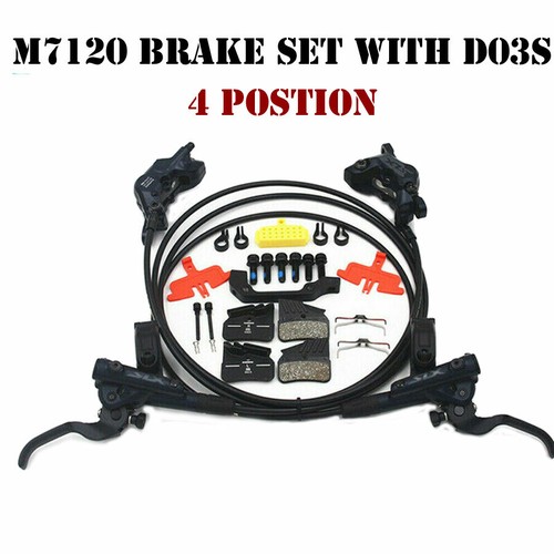 Shimano Deore XT M8100 M8120 SLX M7100 M7120 Front Rear Hydraulic Disc Brake Set - Bild 7 von 10
