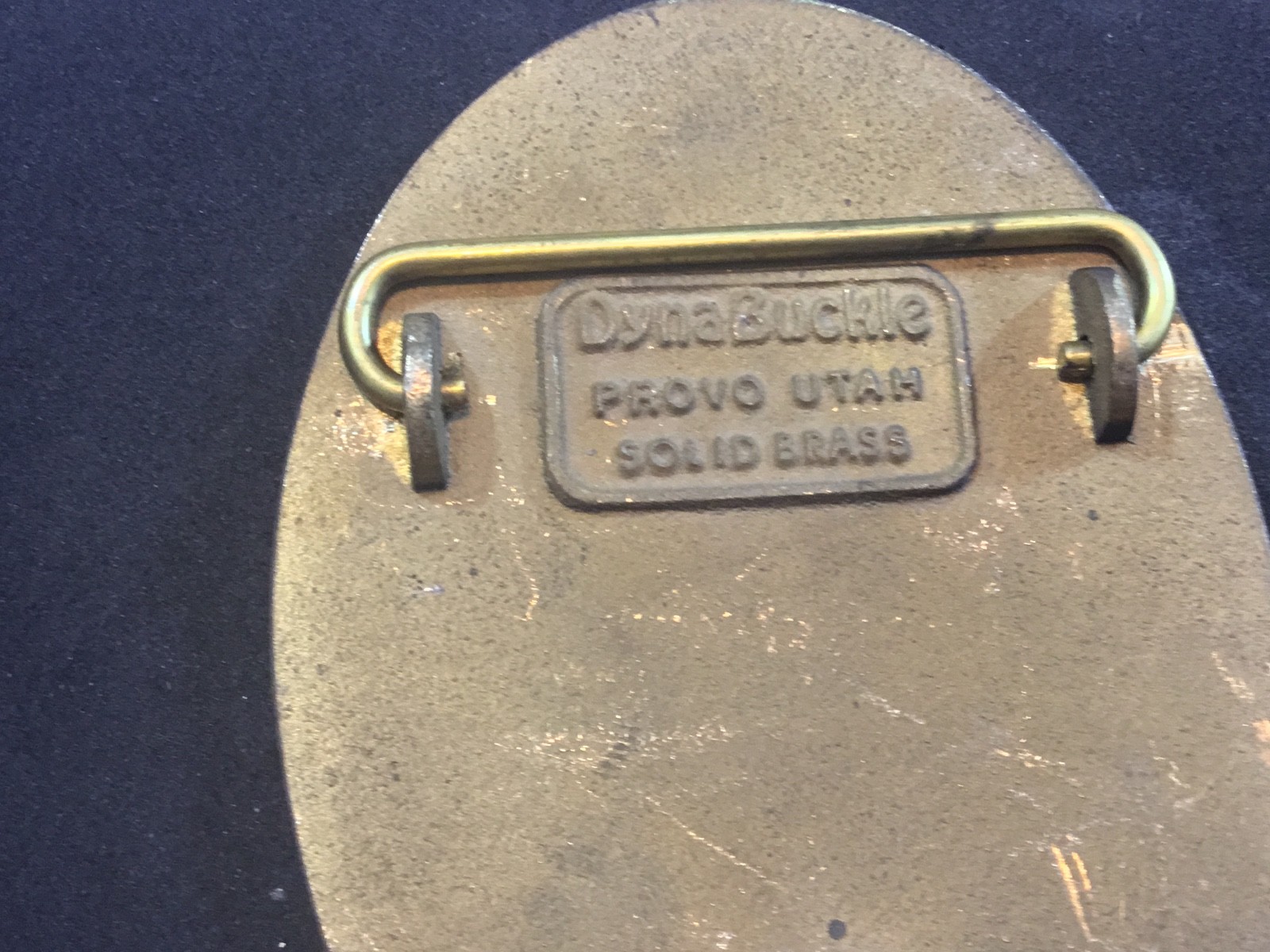 peppermill ranch gun club dynabuckle solid brass… Gem