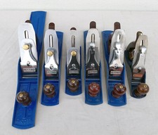 Set of 6 Record Marples Hand Planes No 3, 4, 5, 5, 5, 7 Bundle - Made in England