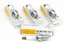 4 Spark Plugs Original Renault Megane III Twingo II 1.6 2.0 16V TCe