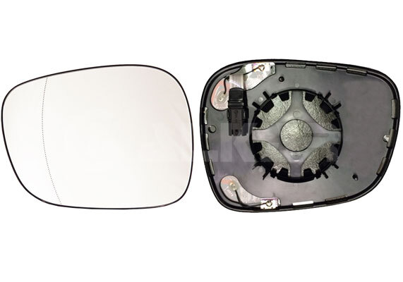 Left ALKAR 6425885 Mirror Glass, outside mirror for BMW