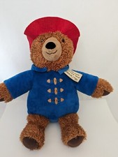 2017 Yottoy Paddington Bear with Red Hat Plush Stuffed Animal 14" Sitting
