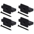 New ListingAbs Black Hidden Deck Fasteners With Stainless Steel Screws For Composite Deckin