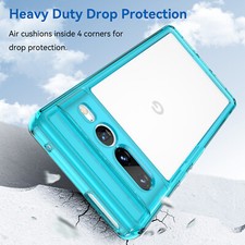 For Google Pixel 7 /7 Pro Shockproof Hybrid Clear Transparent Crystal Cover Case