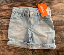 NWT Gymboree Girls Light Denim Bermuda Shorts Size 4