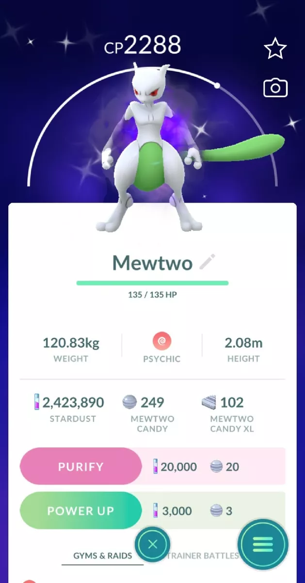 Shiny MewTwo Trading - POGO Trading