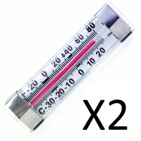Cdn Nsf Refrigerator Freezer Thermometer 1.25 H X 4.875 W X 0.875 D (2-pack) on sale Cdn Nsf Refrigerator Freezer Thermometer 1.25 H X 4.875 W X 0.875 D (2-pack) on sale