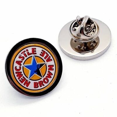 Handgefertigtes NEWCASTLE BRAUNES ALE ABZEICHEN Anstecknadel Pub BIER Geordie EINZIGARTIGES Geschenk 