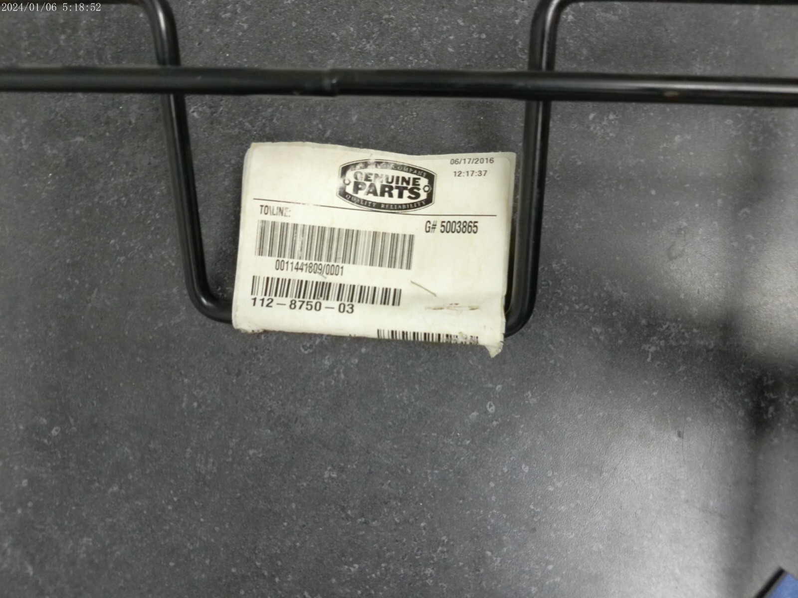 Toro Lawn Boy 112-8750-03 Bagger Frame & Grass Catcher OEM 107-3911