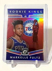 MARKELLE FULTZ 2017-18 Optic Rookie Kings Purple Prizm 
