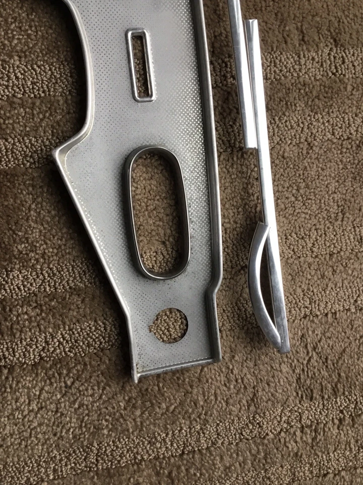 Chevrolet Biscayne 1958 tamaño completo aluminio tablero moldura original automóviles Foto 4 de 4