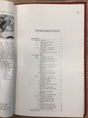 MAZDA RX3 RX-3 808 WORKSHOP MANUAL CHASSIS BOOK GENUINE - Picture 7 of 24