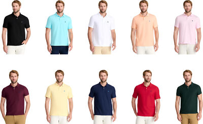 IZOD Men's Advantage Performance Regular Fit Solid Polo Shirt