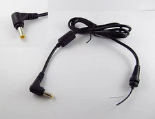 DC Power Plug Connector 5.0 x 3.0mm Male Right Angle Cord Cable f Samsung Laptop
