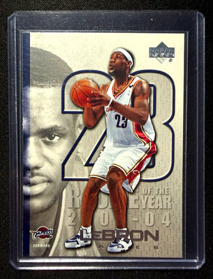 LeBron James 2005 Upper Deck Rookie of the Year #LJ27 Cleveland Cavaliers GOAT