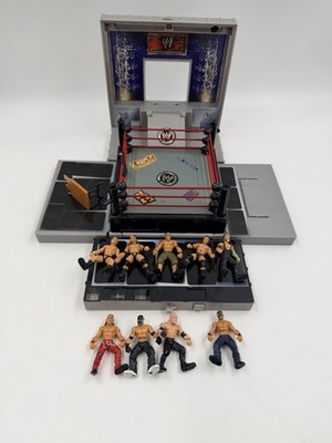 Jakks Pacific WWE Micro Aggression Crash And Bash Arena John Cena 9 Figures
