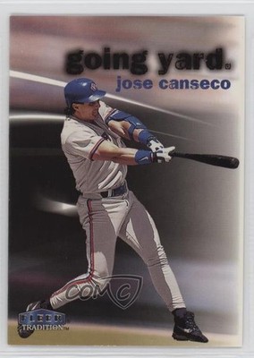 1999 Fleer Tradition Going Yard Jose Canseco 0q3