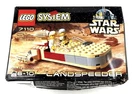 LEGO SYSTEM 7110 Star Wars Landspeeder 1999 Retired New Sealed Damaged Box