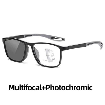 Multifocal Progressive Glass Transition Photochromic Varifocal Reading Anti-blue