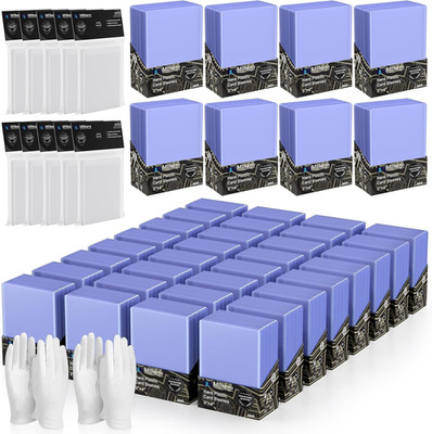 2000 Card Sleeves Top Loaders for Cards, 3''X4'' Toploaders for Cards, Premium Bas