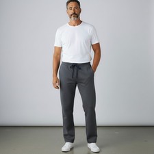 GOODFELLOW  Co. Fleece Sweatpants Men Sz M W35-38 /Gray/Drawstring/Pockets