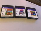 Atari 2600 Eggomania, Gopher, MA D. 3 cartridge games only Us games.