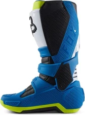 Fox Racing Men's Motion Boots (Blue/Yellow) 29682-026-9