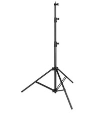 2X   Impact LS-96HABI Heavy-Duty Air-Cushioned Light Stand Black, 9.5' 