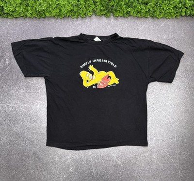 The Simpsons 2002 vintage movie t shirt Valentines Day comic