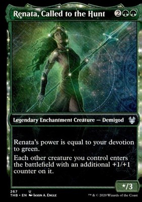 Theros Beyond Death #267 Renata, Called to the Hunt (Showcase)